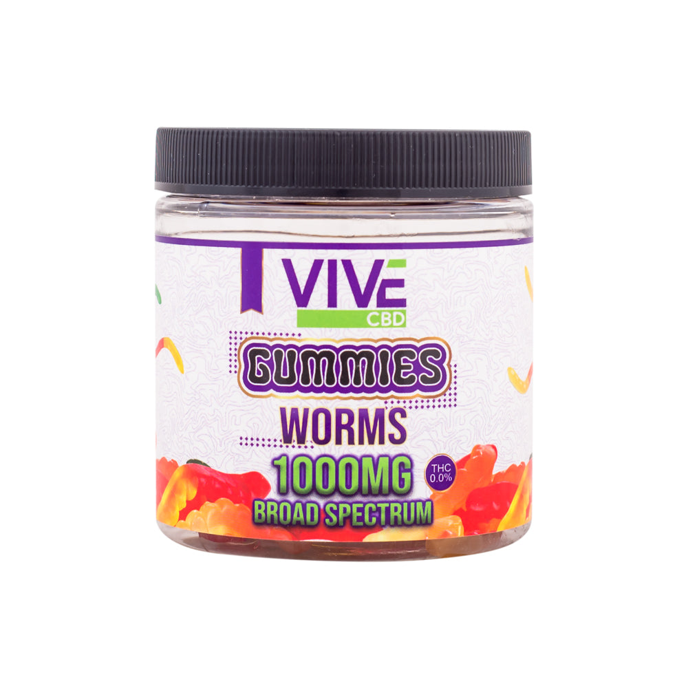 CBD Gummie Worm Edibles