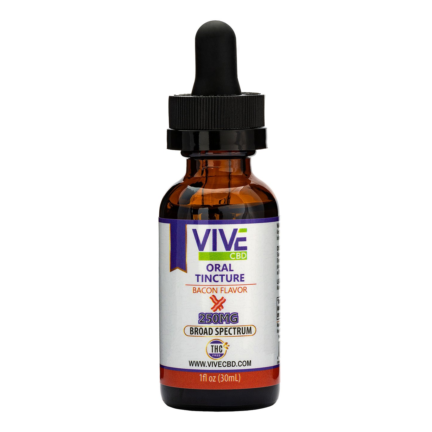 CBD pet tincture (bacon flavor)