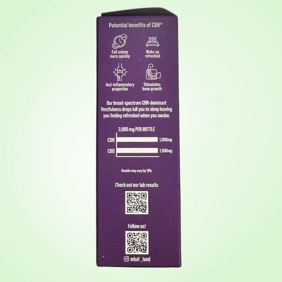 All Natural Restfulness CBN Tincture