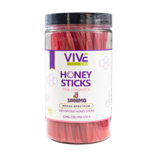 Load image into Gallery viewer, ViveCBD Pink Lemonade Honeysticks
